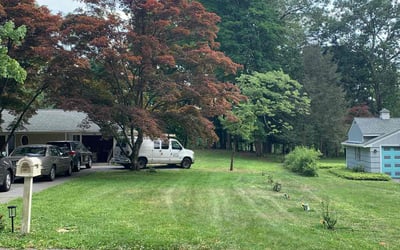 Photo of Frank J.'s yard after getting lawn care in Warwick, NY