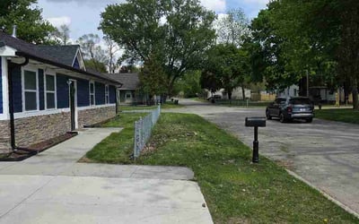 Photo of Latasha C.'s yard after getting lawn care in Crofton, MD