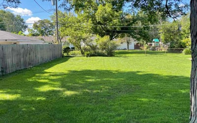 Photo of Paul E.'s yard after getting lawn care in Fraser, MI