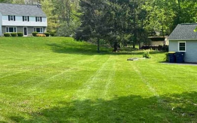 Photo of Jenna W.'s yard after getting lawn care in Baldwinsville, NY