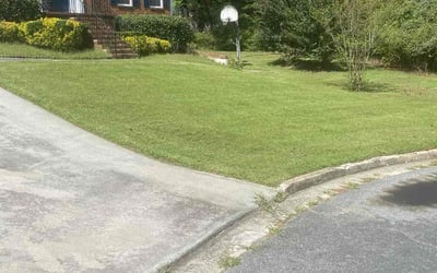 Photo of Jacob P.'s yard after getting lawn care in Waukee, IA