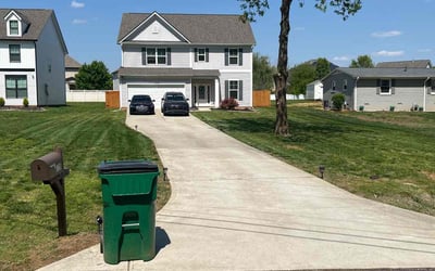 Photo of Rachel H.'s yard after getting lawn care in Charlotte, NC