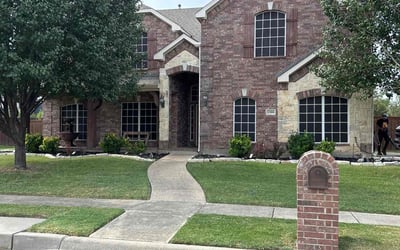 Photo of Young K.'s yard after getting lawn care in Corinth, TX