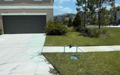 Photo of Matthew O.'s yard after getting lawn care in Davenport, FL