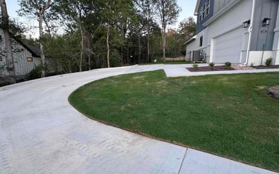 Photo of Kelly C.'s yard after getting lawn care in Cedar Creek, TX