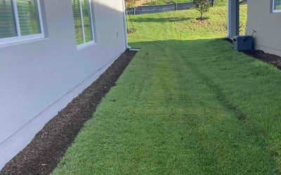 Photo of Elaine D.'s yard after getting lawn care in Troutdale, OR