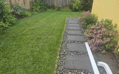 Photo of Adam W.'s yard after getting lawn care in Sandy, UT