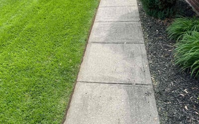 Photo of Major B.'s yard after getting lawn care in Middletown, OH