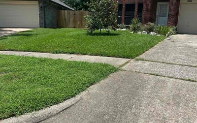 Photo of Jennifer M.'s yard after getting lawn care in Henderson, KY