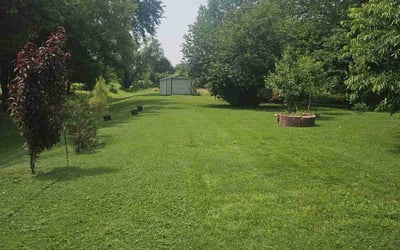 Photo of Eric S.'s yard after getting lawn care in Chesapeake, VA