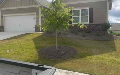 Photo of Jquan C.'s yard after getting lawn care in Villa Rica, GA