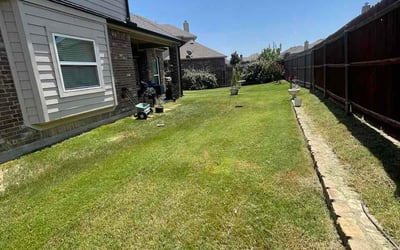 Photo of Thomas R.'s yard after getting lawn care in Pikesville, MD