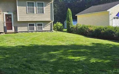 Photo of William G.'s yard after getting lawn care in Windham, ME