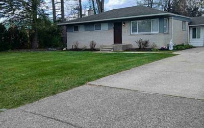 Photo of Obie D.'s yard after getting lawn care in Waterford, MI