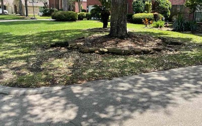 Photo of Chris P.'s yard after getting lawn care in York, ME