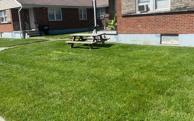 Photo of Calvin W.'s yard after getting lawn care in Piqua, OH