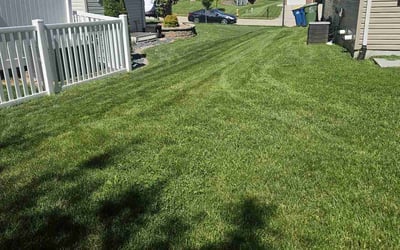 Photo of Bob B.'s yard after getting lawn care in Lansdale, PA