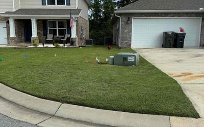 Photo of Carole M.'s yard after getting lawn care in Defuniak Springs, FL