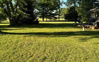 Photo of Minerva D.'s yard after getting lawn care in Dowagiac, MI