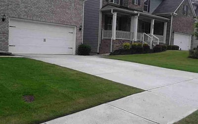 Photo of John W.'s yard after getting lawn care in Opelika, AL