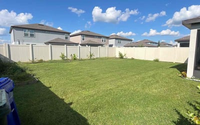 Photo of Kristy P.'s yard after getting lawn care in Lakeland, FL
