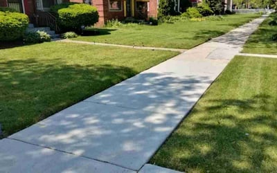 Photo of Rick K.'s yard after getting lawn care in Boulder Hill, IL