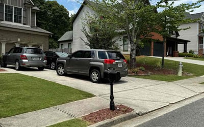 Photo of Angela F.'s yard after getting lawn care in Doylestown, PA
