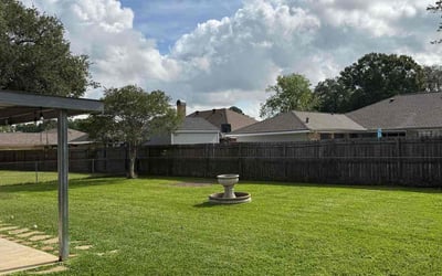 Photo of Kevin C.'s yard after getting lawn care in Lafayette, LA