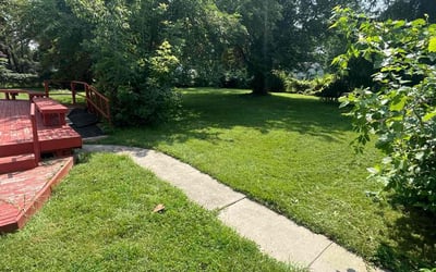 Photo of David J.'s yard after getting lawn care in Wyandotte, MI
