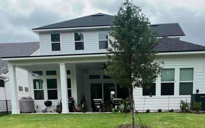 Photo of Johmy C.'s yard after getting lawn care in Walker, LA