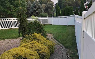 Photo of Mary D.'s yard after getting lawn care in Kent, OH