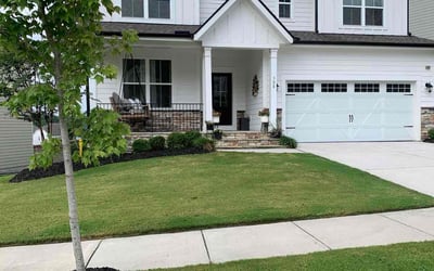 Photo of Esteban L.'s yard after getting lawn care in Ansonia, CT