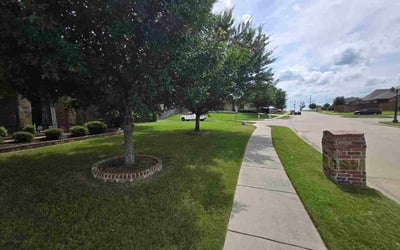 Photo of Dana O.'s yard after getting lawn care in Fridley, MN
