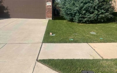 Photo of Heather W.'s yard after getting lawn care in Greensburg, PA