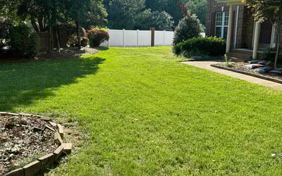 Photo of Sam H.'s yard after getting lawn care in Highland, IN