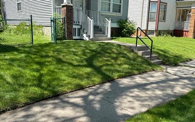 Photo of Isabel P.'s yard after getting lawn care in Milwaukee, WI