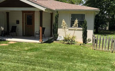 Photo of Jana A.'s yard after getting lawn care in Colonial Heights, VA