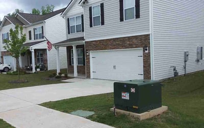 Photo of Taylor W.'s yard after getting lawn care in Greenville, SC