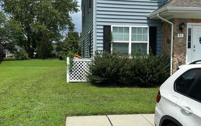 Photo of David C.'s yard after getting lawn care in South Hadley, MA