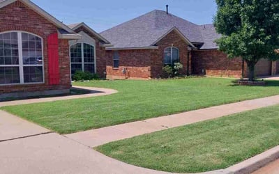 Photo of Victoria M.'s yard after getting lawn care in Streetsboro, OH