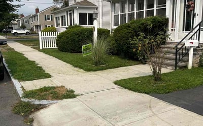 Photo of Victoria j.'s yard after getting lawn care in Quincy, MA