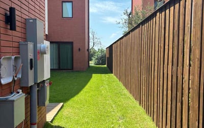 Photo of Carley C.'s yard after getting lawn care in Coppell, TX