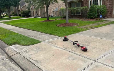 Photo of Beverly L.'s yard after getting lawn care in Powhatan, VA