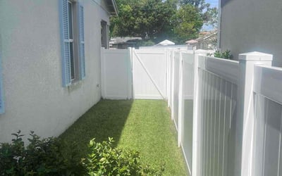 Photo of TDarius J.'s yard after getting lawn care in Foxboro, MA