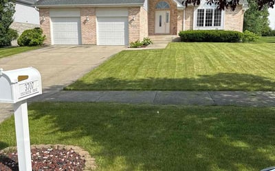 Photo of Keshia W.'s yard after getting lawn care in Hazel Crest, IL