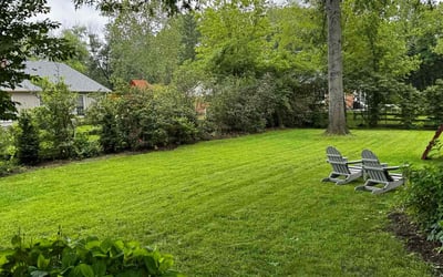 Photo of Willie T.'s yard after getting lawn care in Creve Coeur, MO