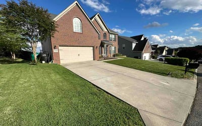Photo of Heather Z.'s yard after getting lawn care in Lancaster, OH