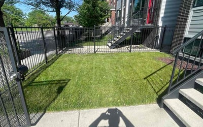 Photo of Michael D.'s yard after getting lawn care in Willowbrook, IL