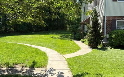 Photo of Nydia C.'s yard after getting lawn care in Pinson, AL