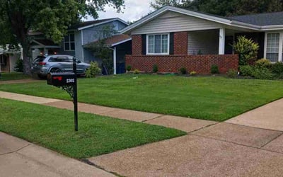 Photo of Cynthia W.'s yard after getting lawn care in Maryland Heights, MO
